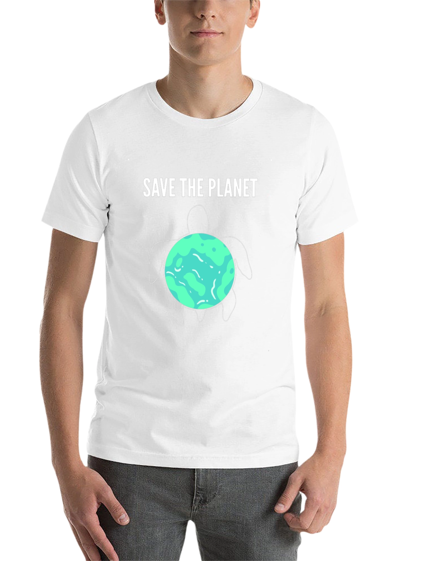 Save the Planet Turtle T-Shirt