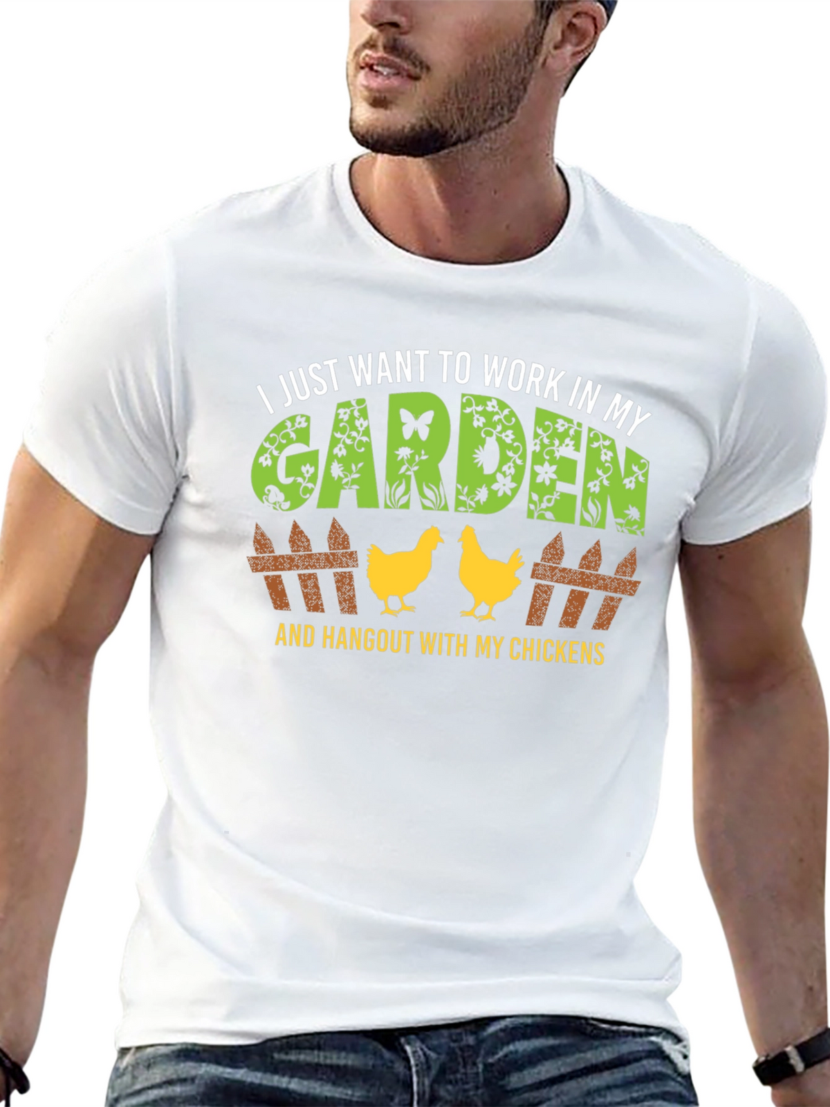 Garden & Chicken Lover T-Shirt