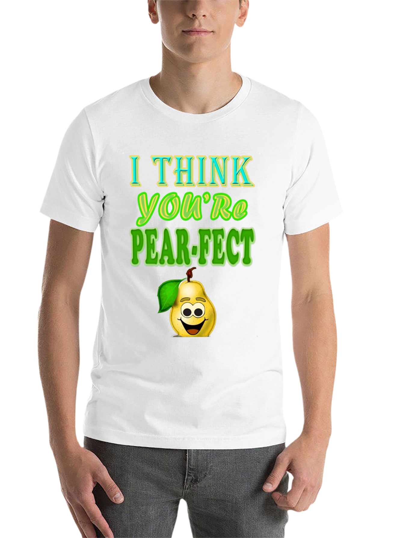 Pear-fect T-Shirt: Funny Fruit Pun Tee