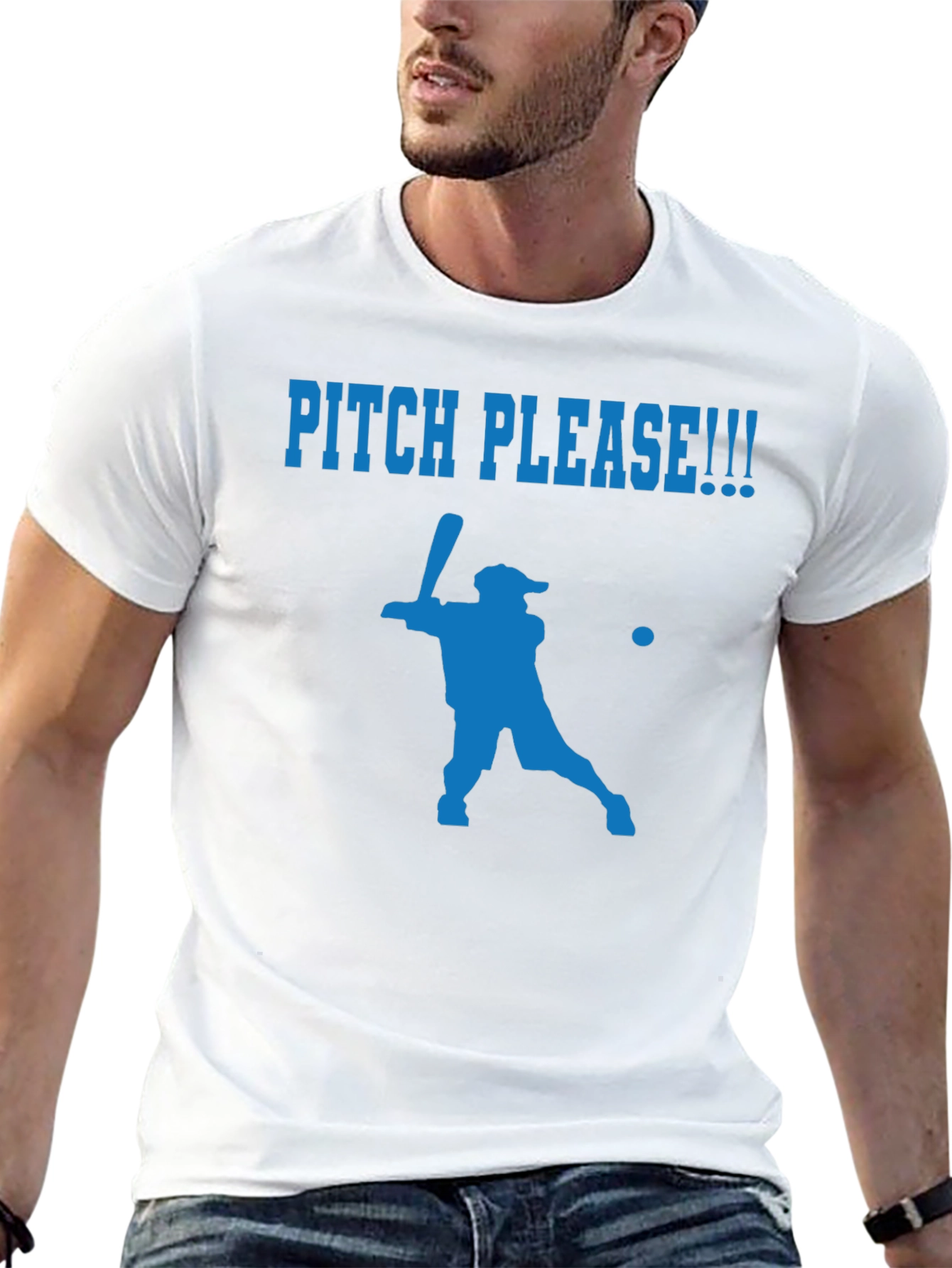 Pitch Please Baseball T-Shirt