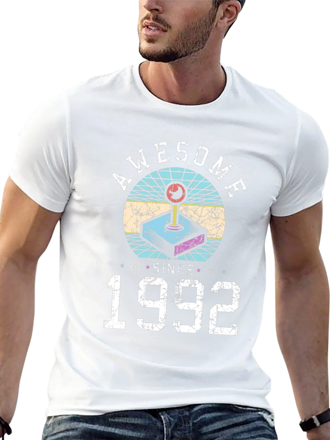 Awesome Since 1992 Retro Gaming T-Shirt