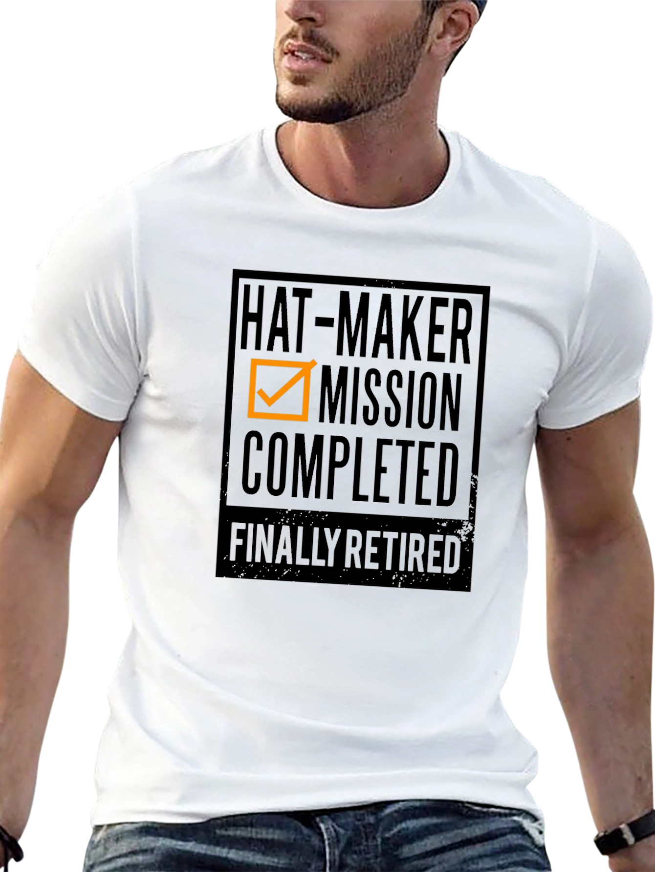 Hat-Maker Mission Completed Retirement T-Shirt
