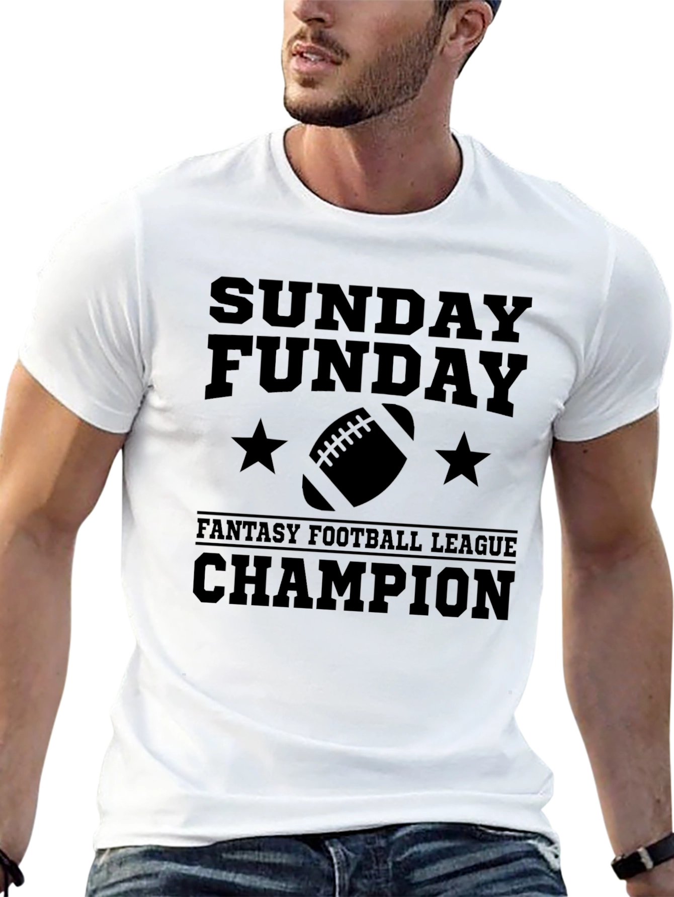 Sunday Funday Football Champion T-Shirt