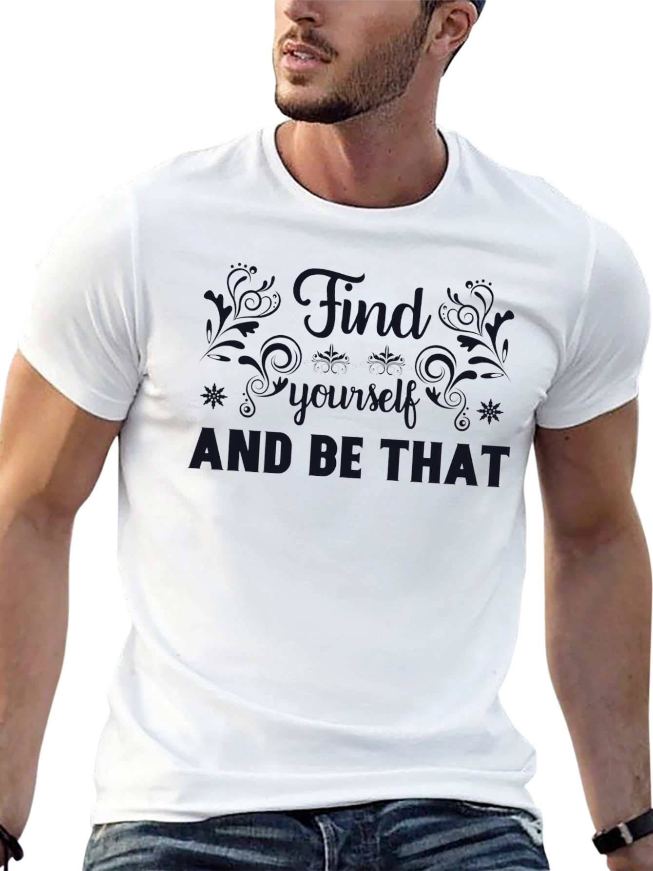 Mens Graphic Print Short Sleeve T-Shirt