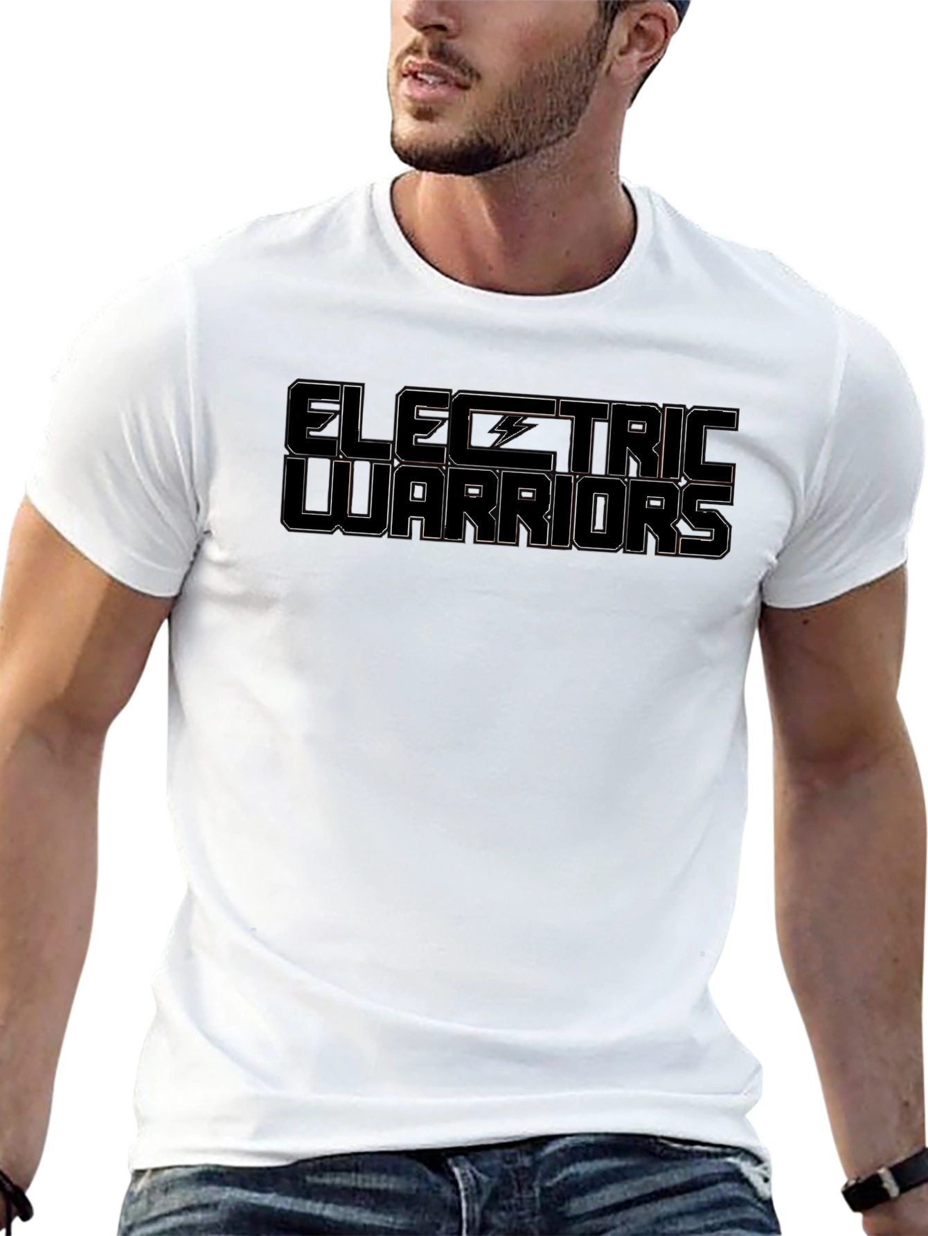 Electric Warriors Graphic Tee - Black