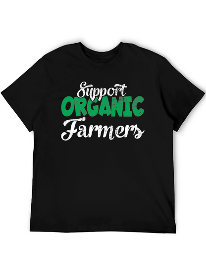 Support Organic Farmers Graphic Tee