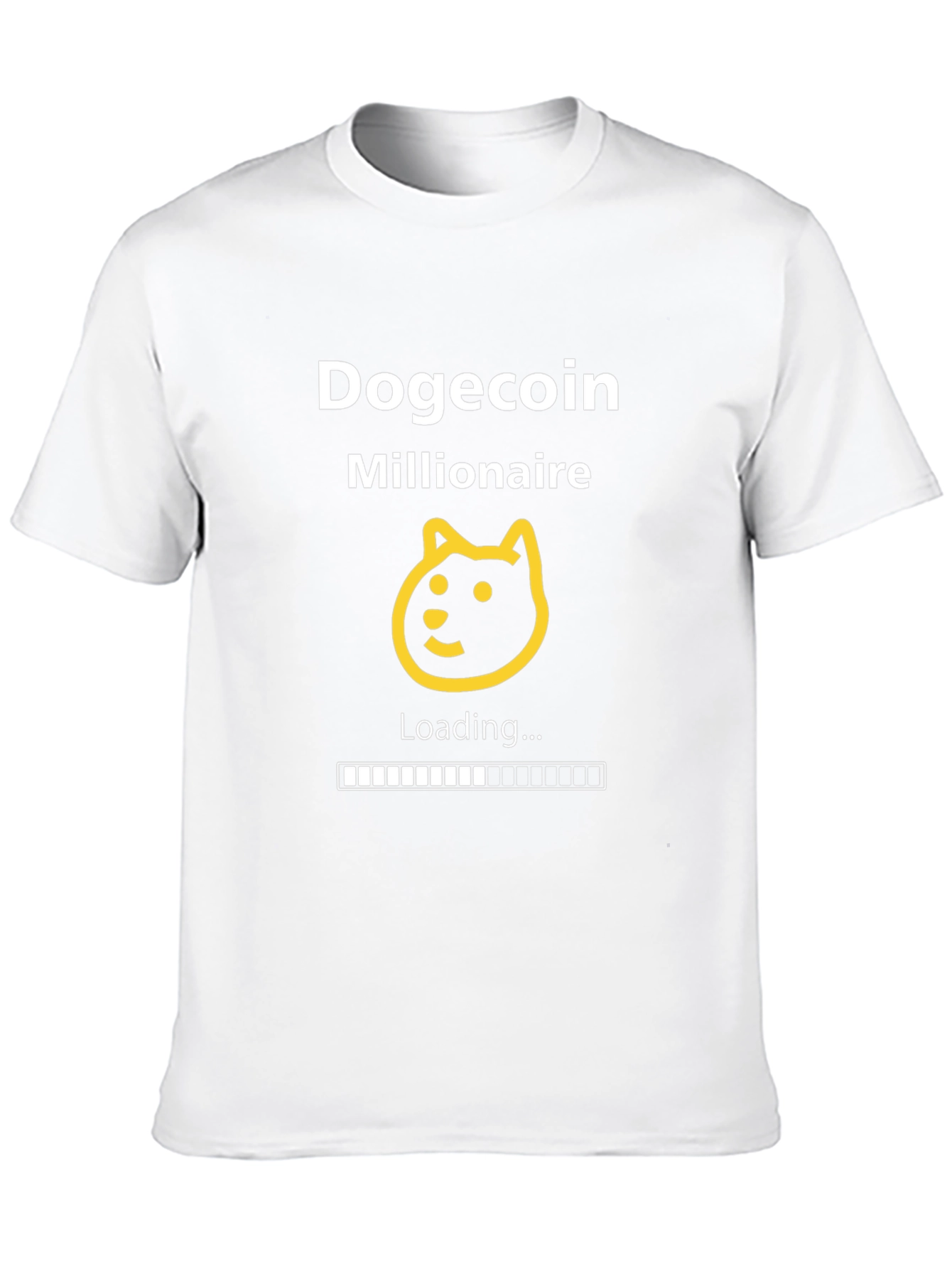 Dogecoin Millionaire Loading T-Shirt
