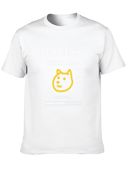 Dogecoin Millionaire Loading T-Shirt
