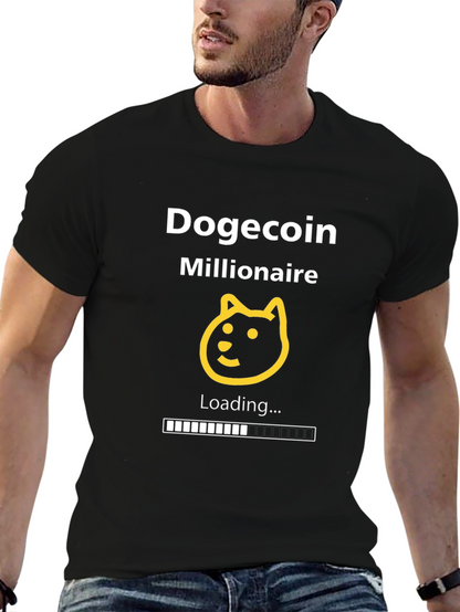 Dogecoin Millionaire Loading T-Shirt