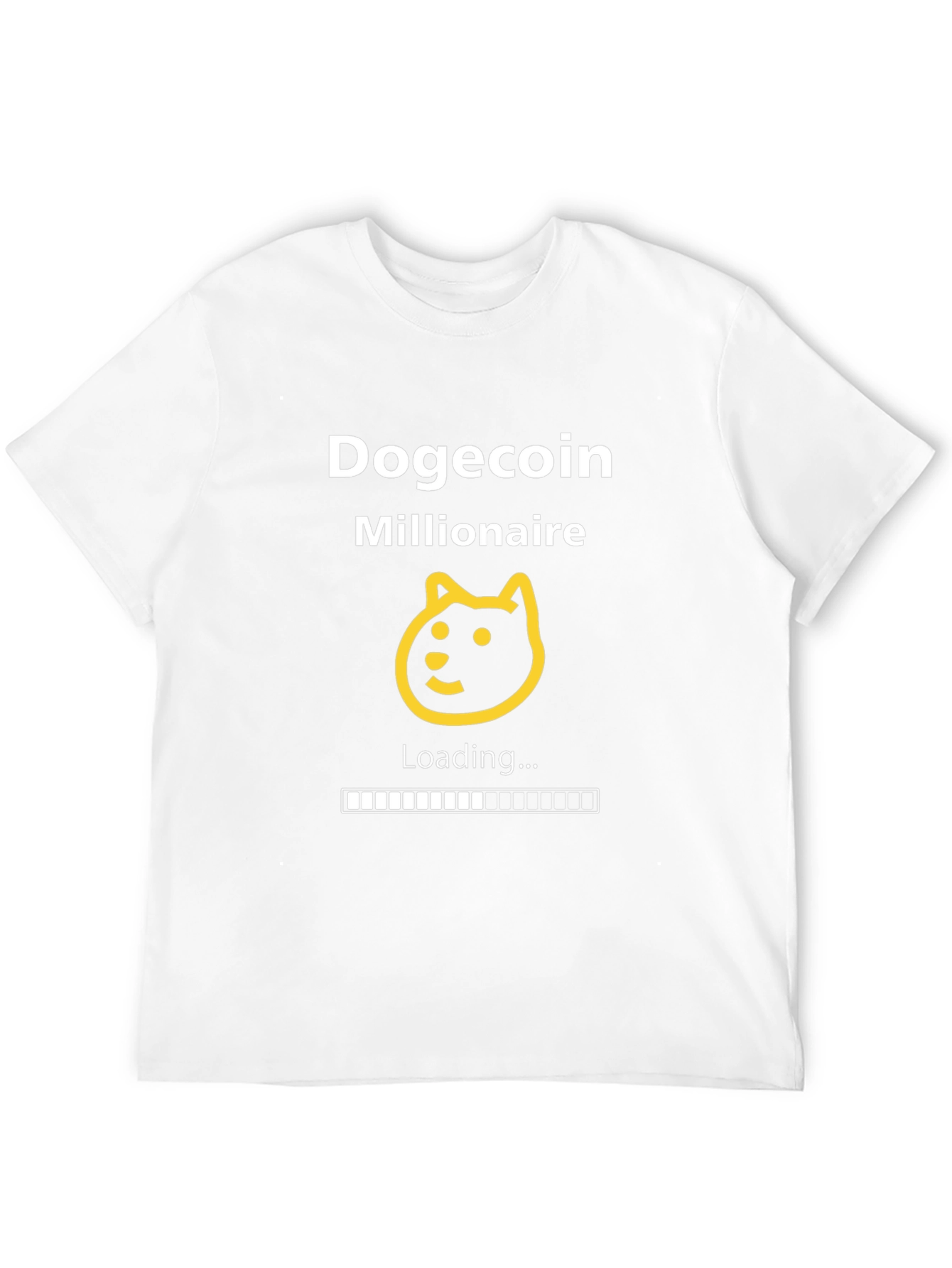 Dogecoin Millionaire Loading T-Shirt