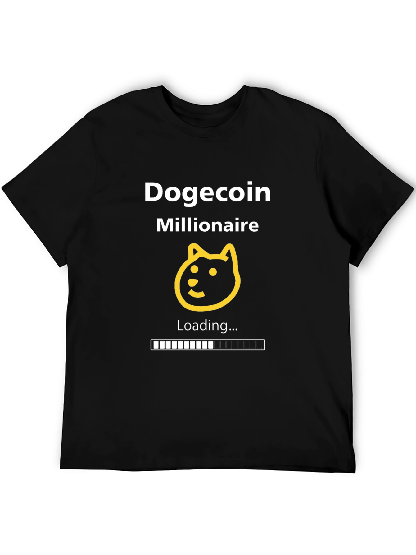 Dogecoin Millionaire Loading T-Shirt