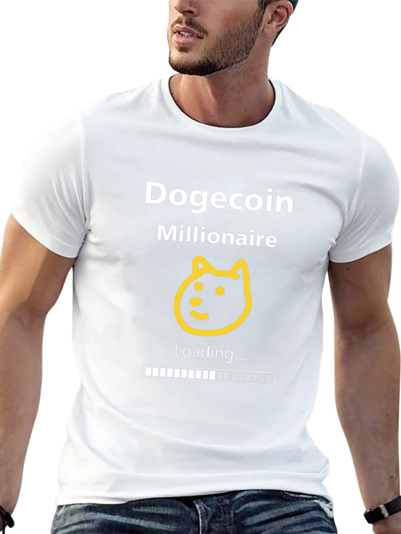 Dogecoin Millionaire Loading T-Shirt
