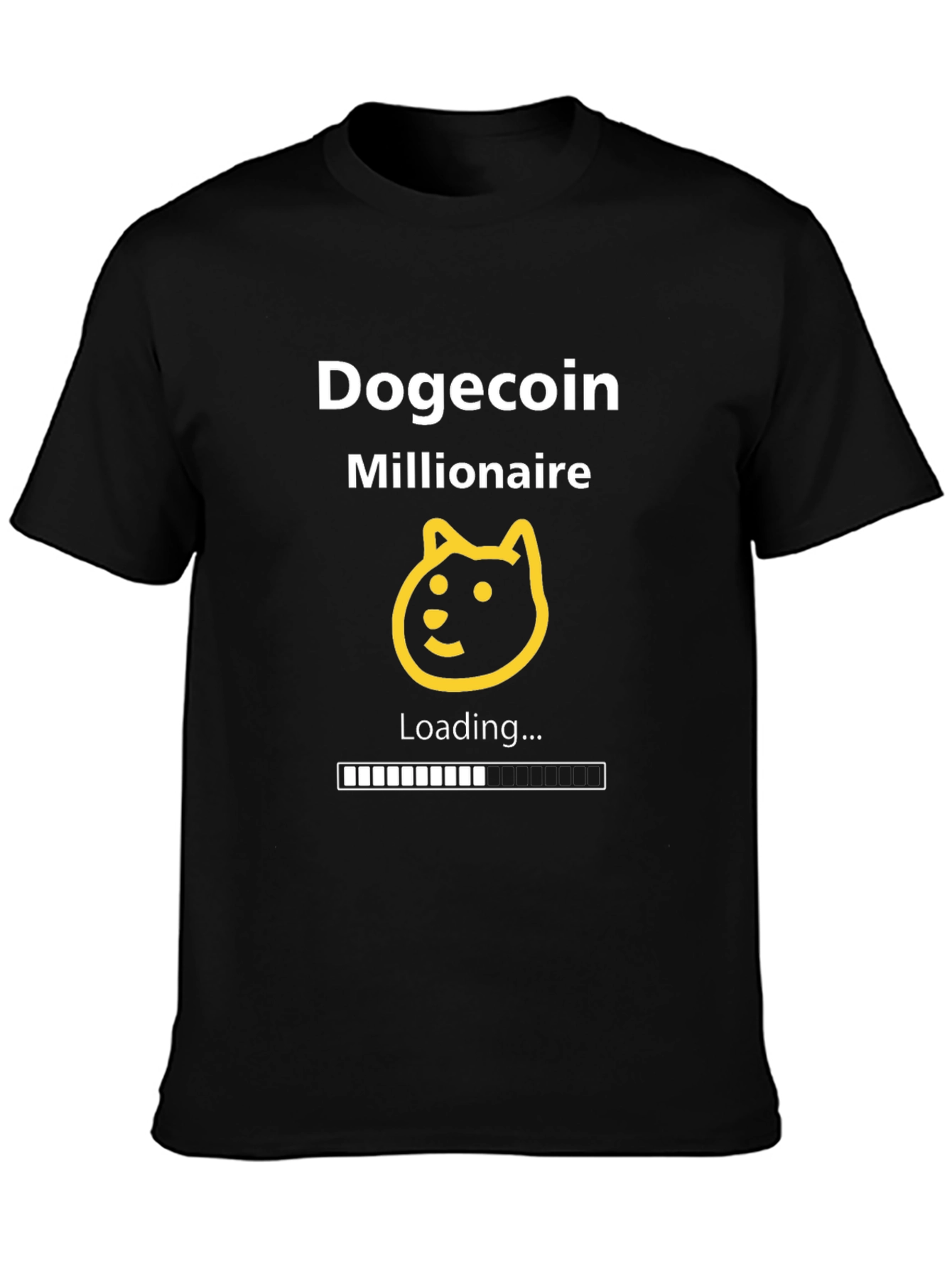 Dogecoin Millionaire Loading T-Shirt