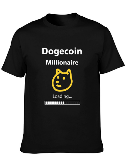 Dogecoin Millionaire Loading T-Shirt