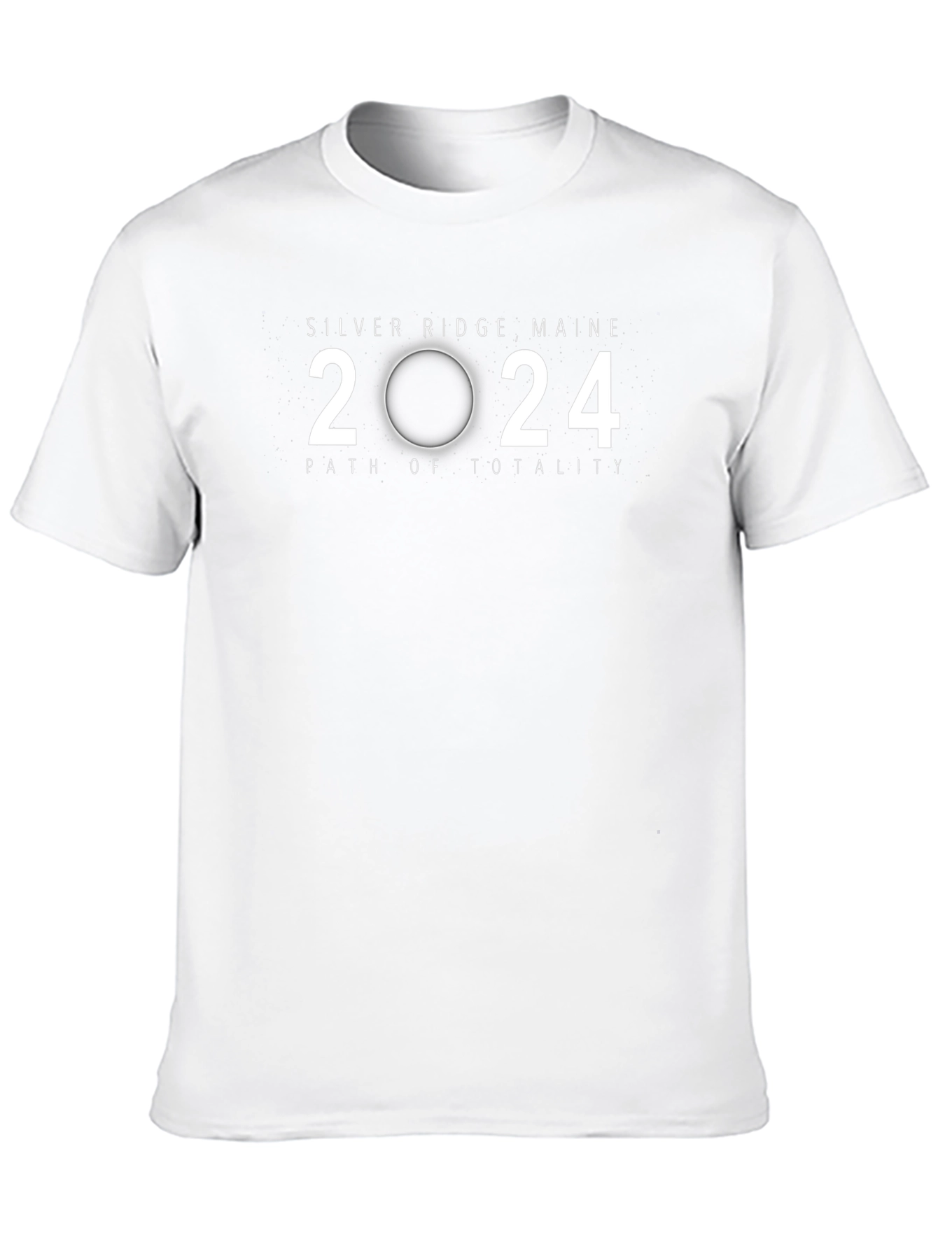 Silver Ridge Maine 2024 Total Solar Eclipse T-Shirt