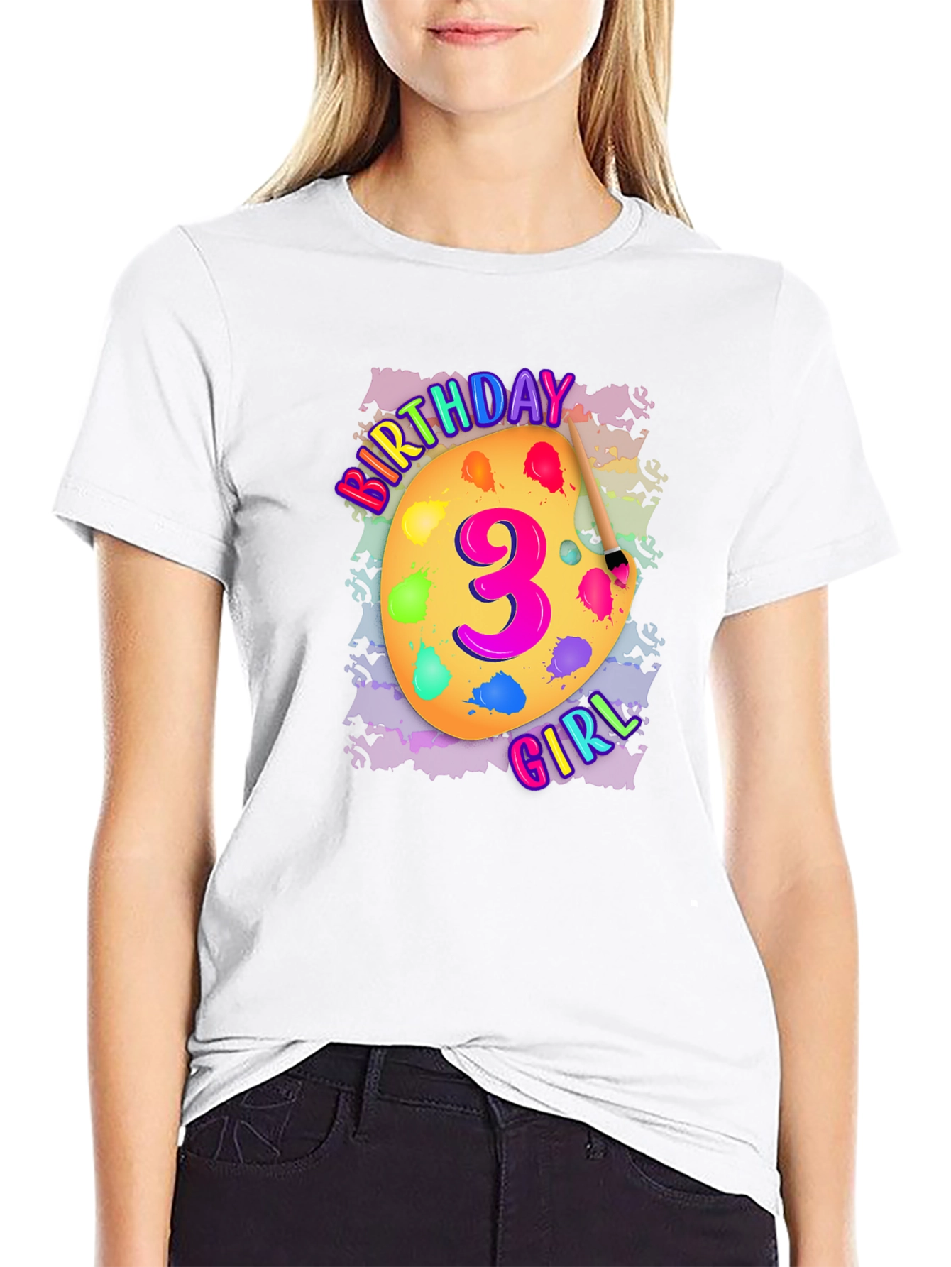 Birthday Girl Number 3 T-Shirt