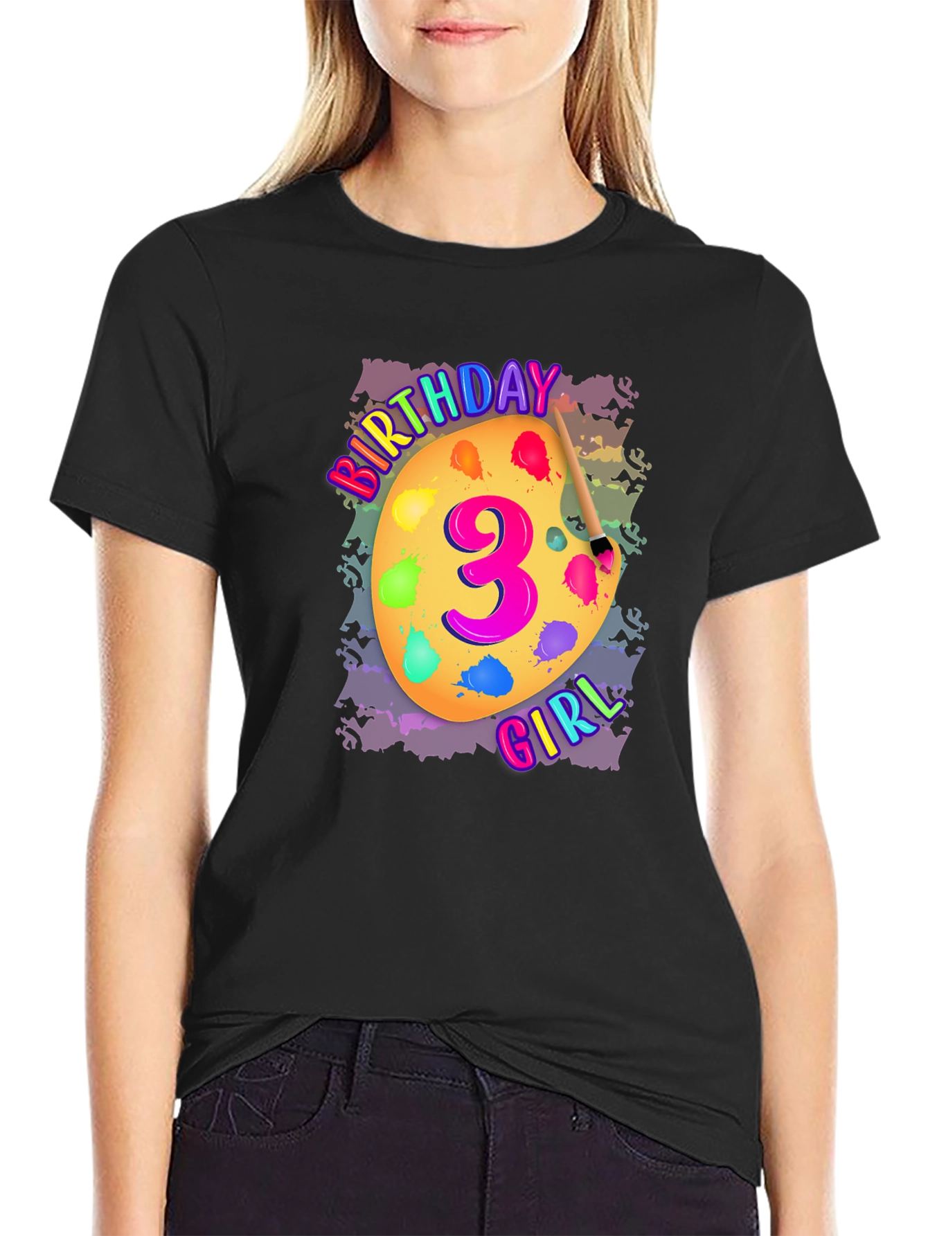 Birthday Girl Number 3 T-Shirt