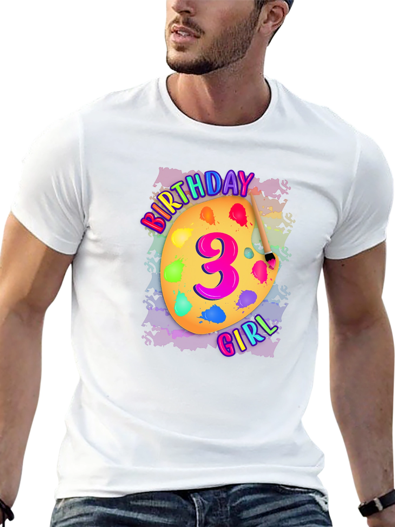 Birthday Girl Number 3 T-Shirt