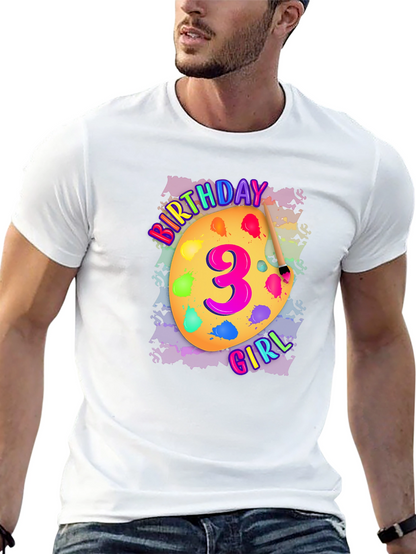 Birthday Girl Number 3 T-Shirt