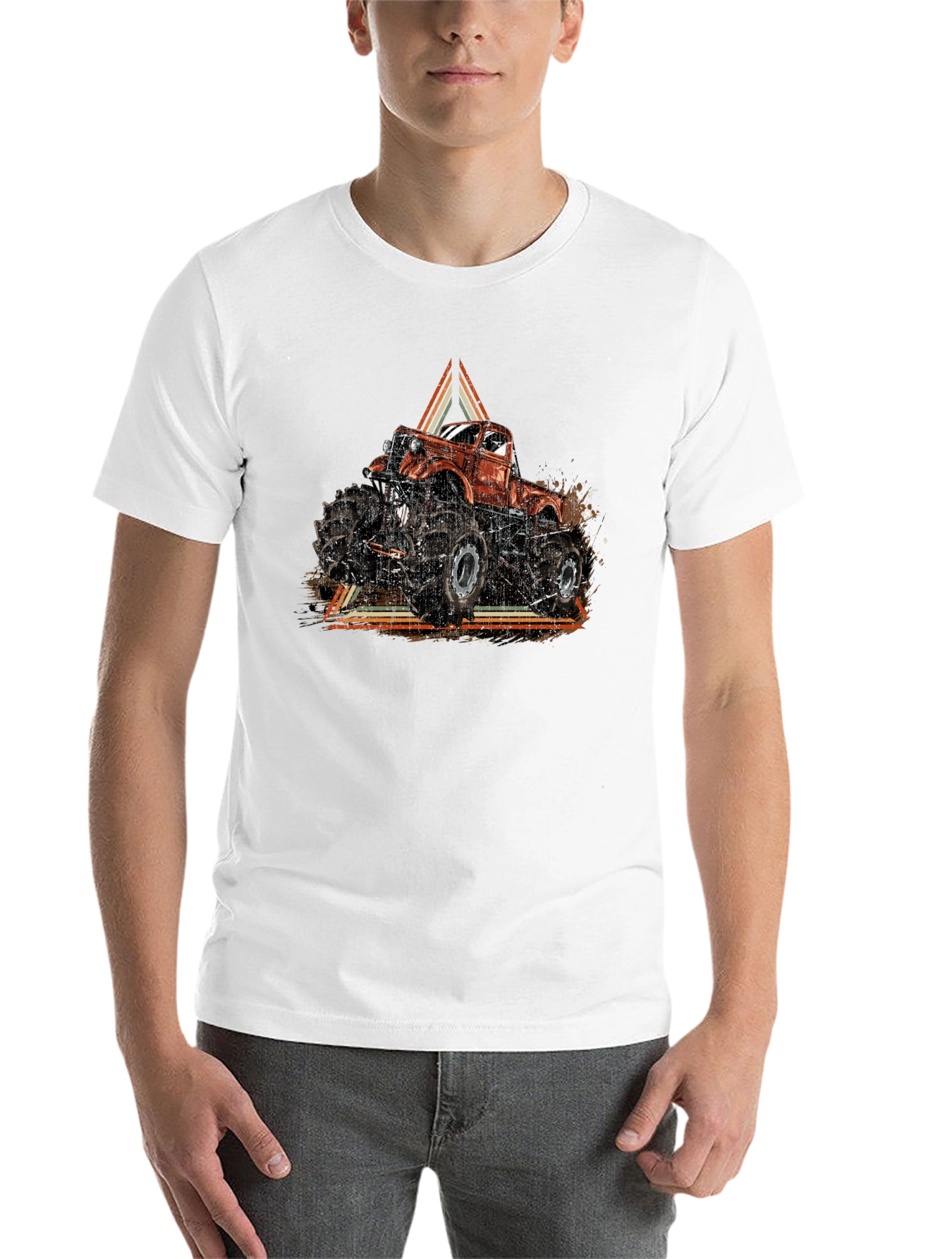 Monster Truck Graphic T-Shirt - Cool Design