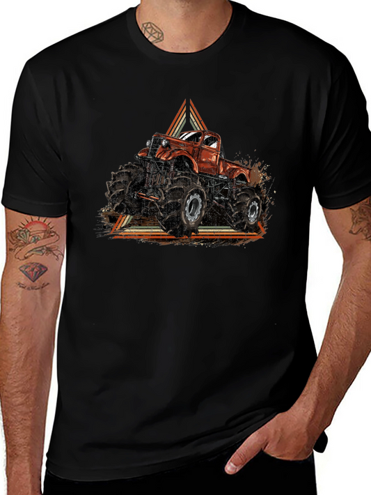Monster Truck Graphic T-Shirt - Cool Design