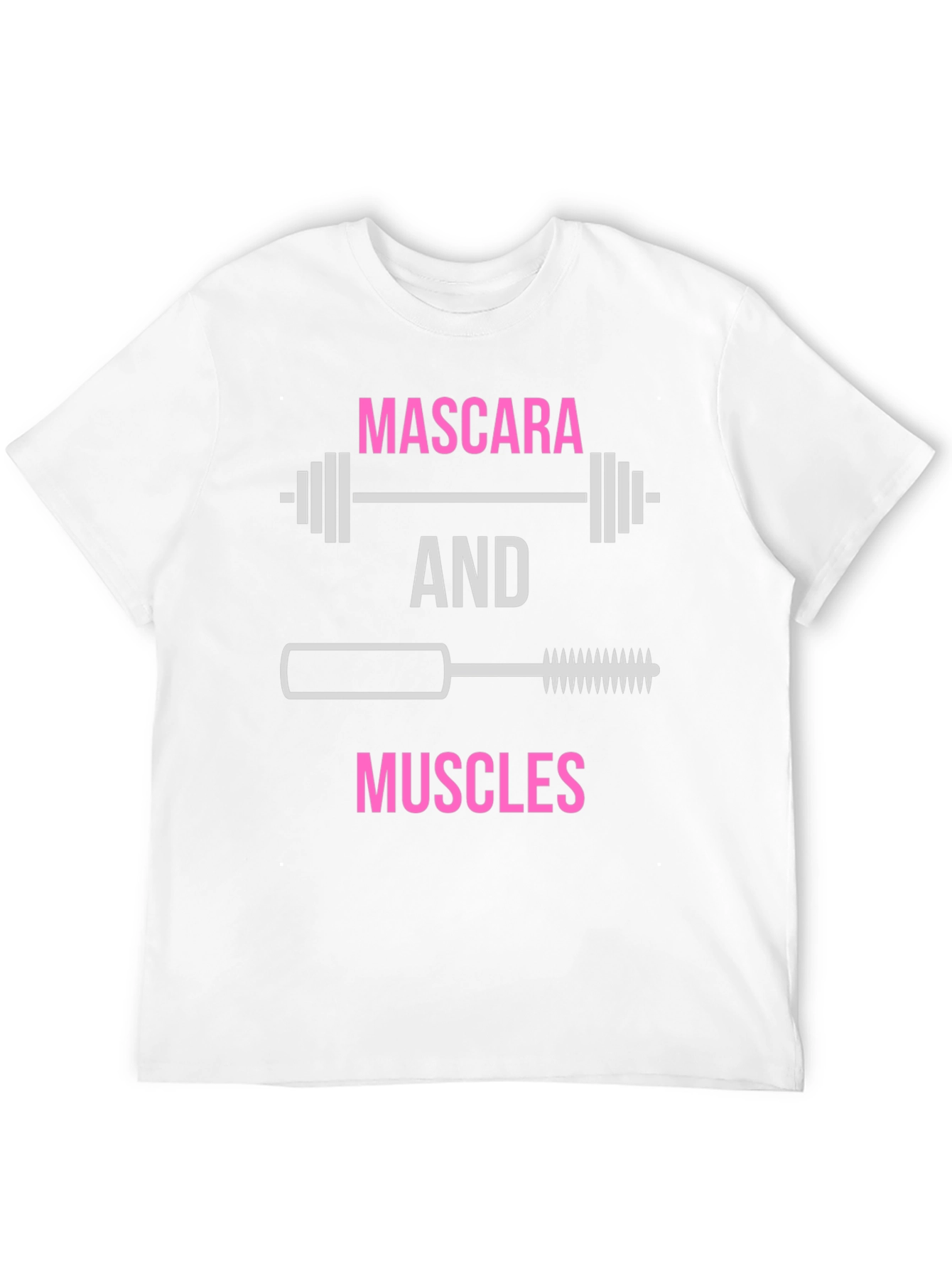 Mascara & Muscles Graphic T-Shirt