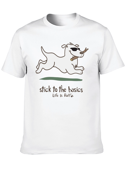 Stick to the Basics Dog Graphic Tee