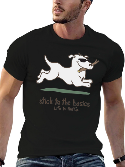Stick to the Basics Dog Graphic Tee