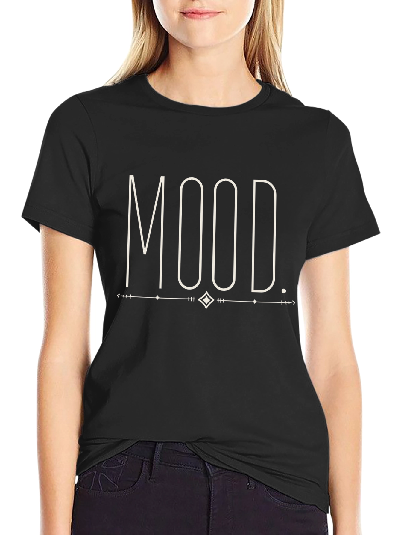 Mood Graphic Tee - Stylish Casual T-Shirt