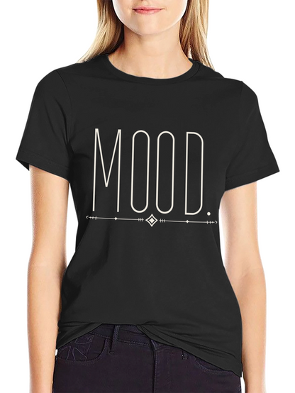 Mood Graphic Tee - Stylish Casual T-Shirt