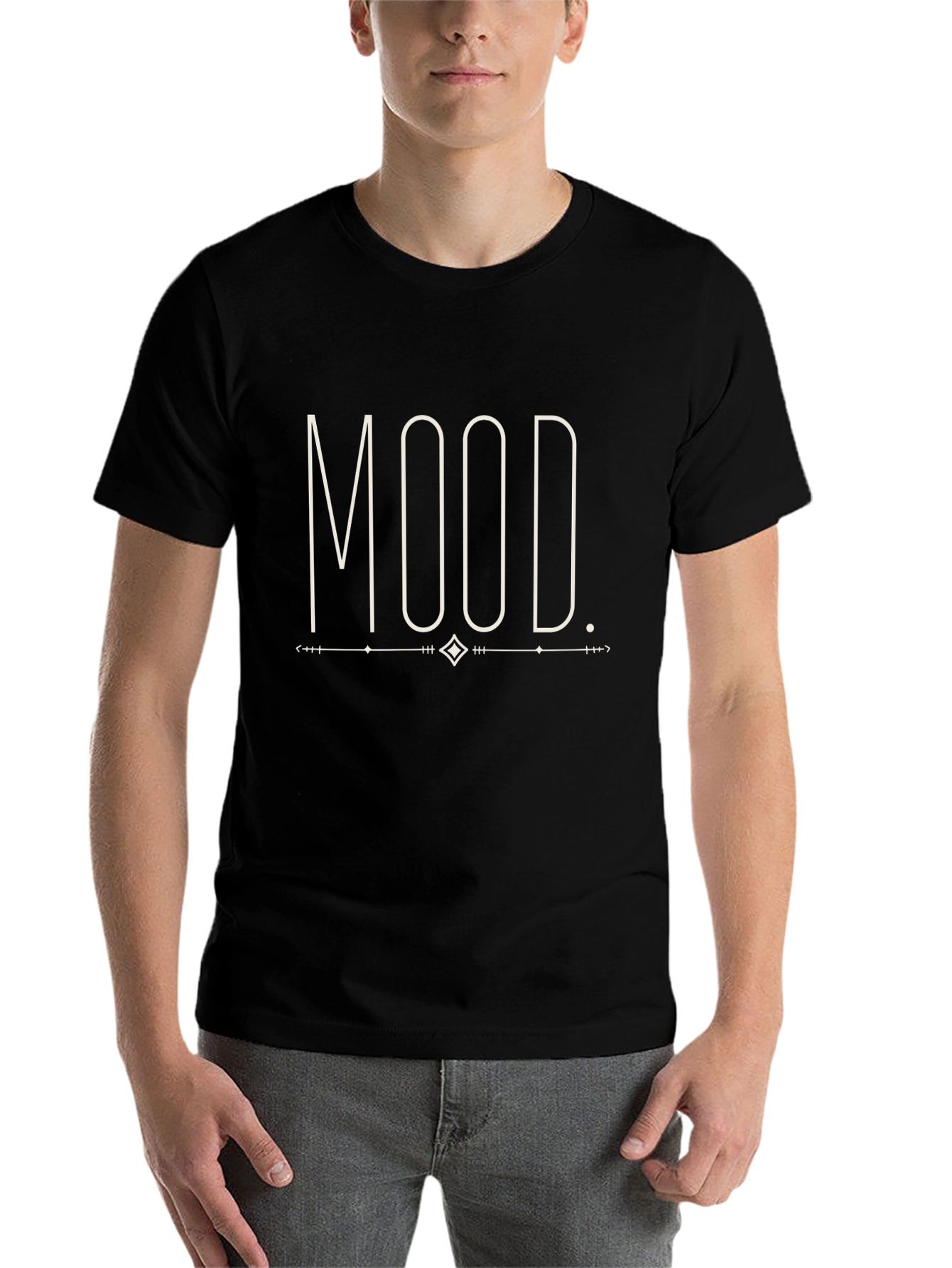 Mood Graphic Tee - Stylish Casual T-Shirt