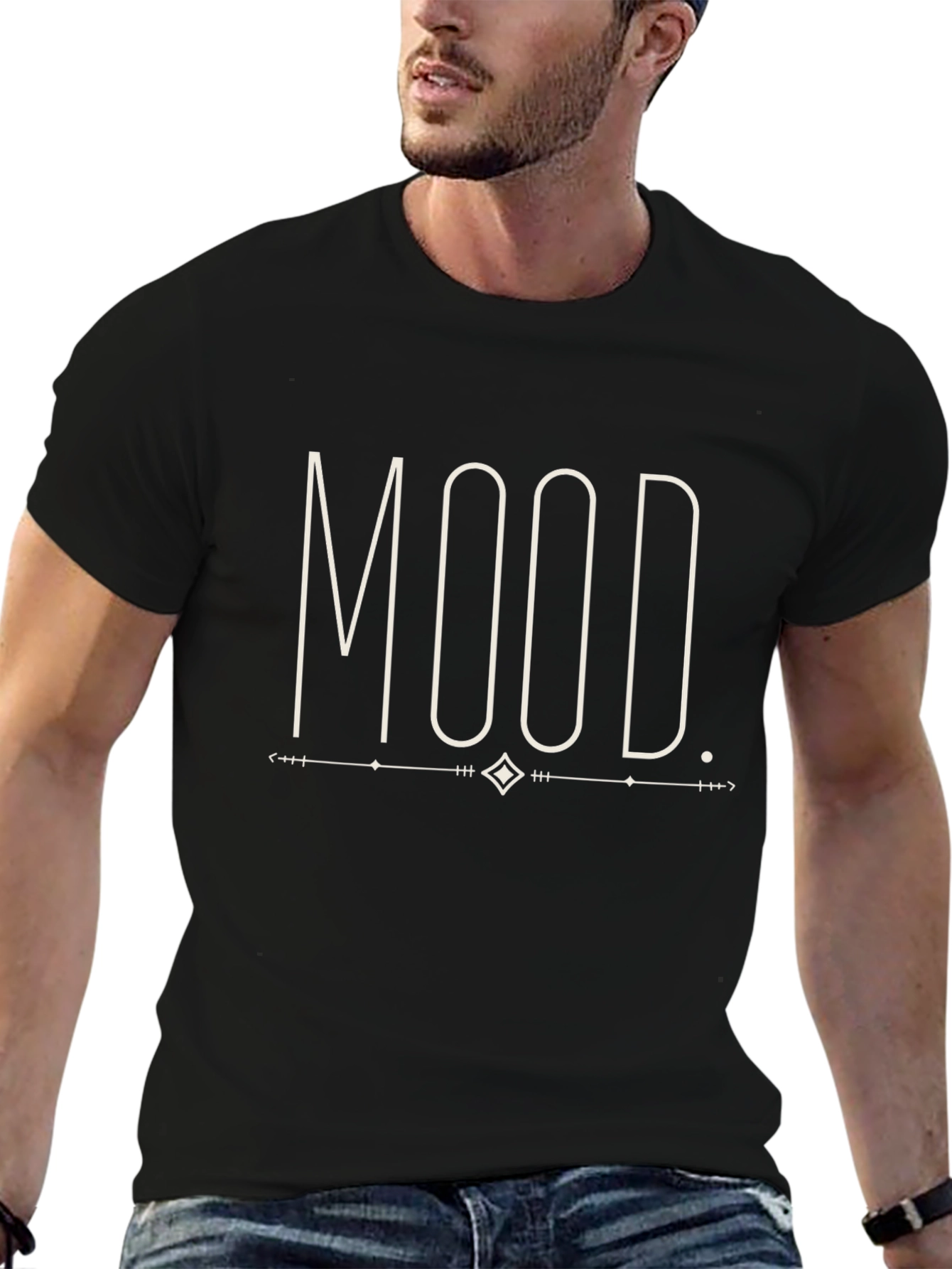Mood Graphic Tee - Stylish Casual T-Shirt