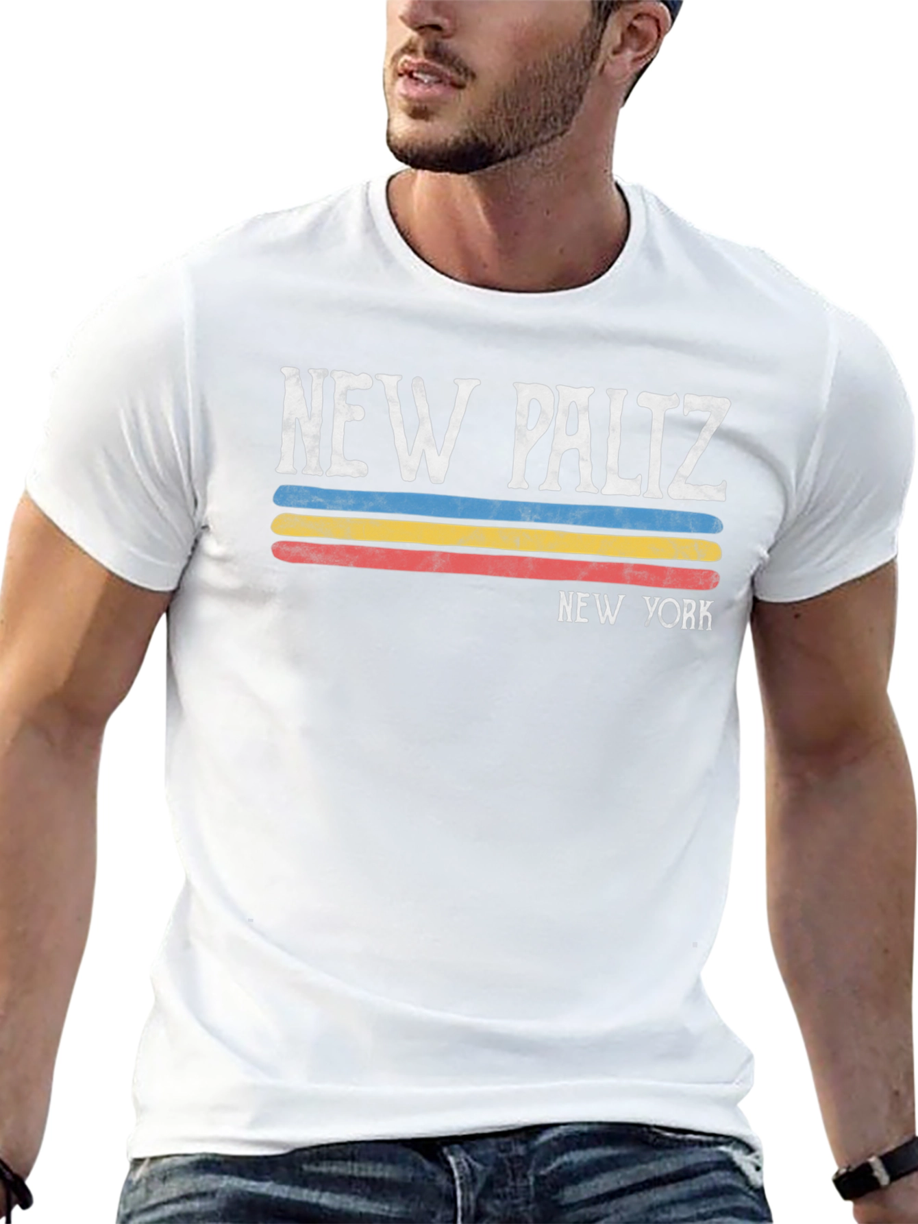 New Paltz NY Retro T-Shirt