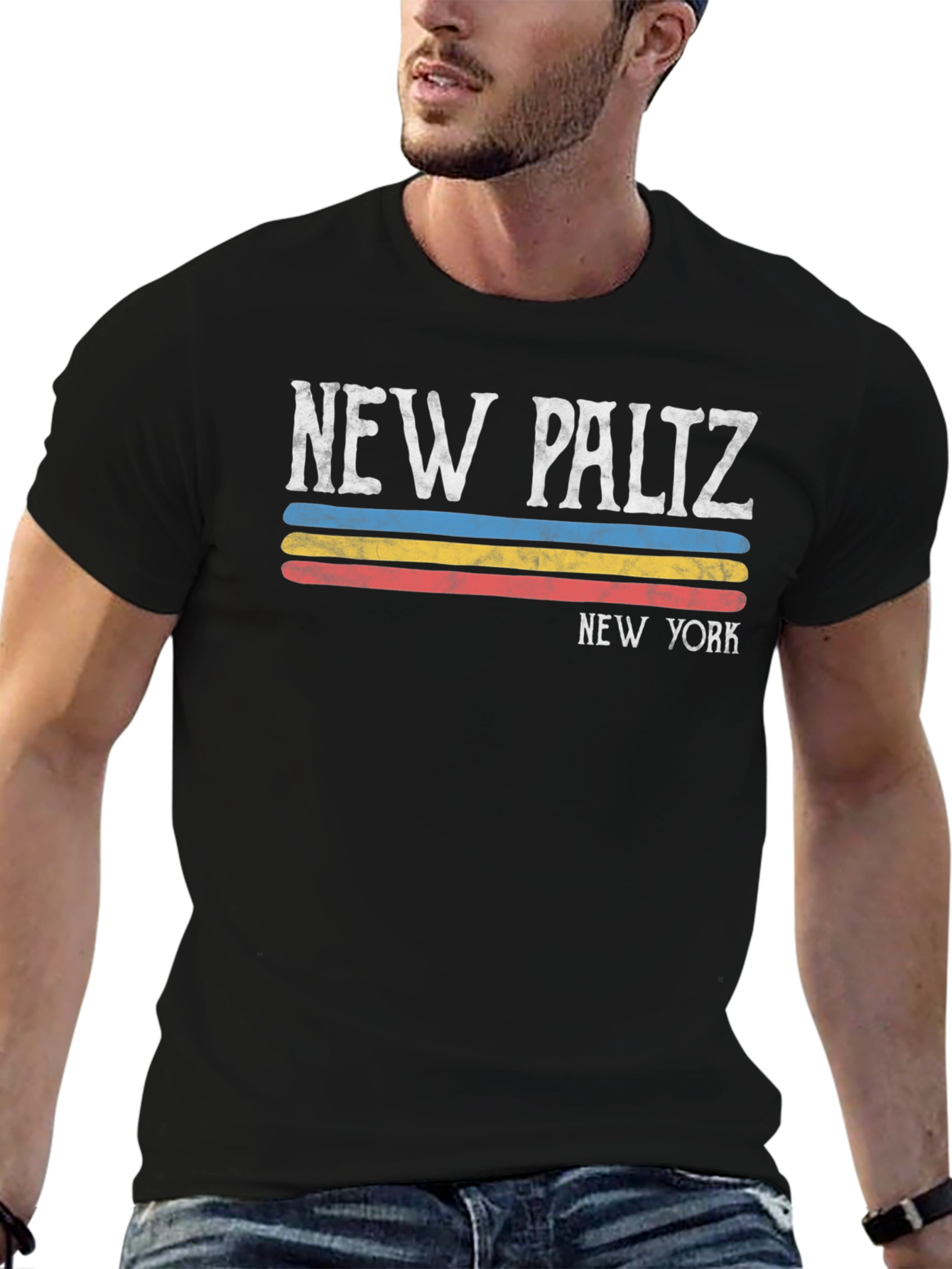 New Paltz NY Retro T-Shirt