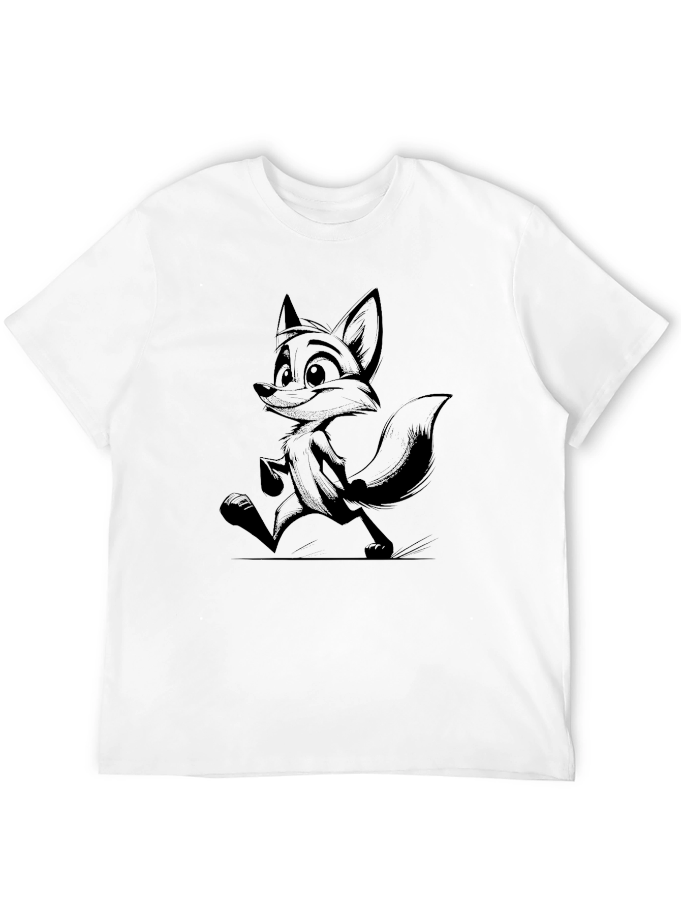Fox Graphic Black T-Shirt