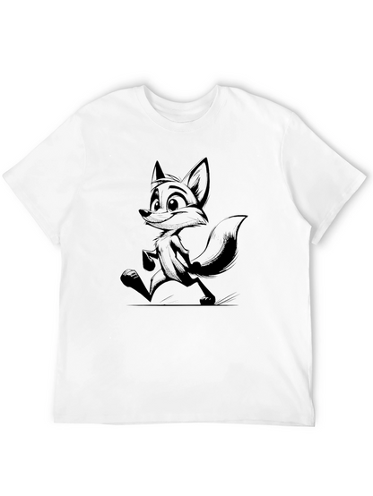 Fox Graphic Black T-Shirt