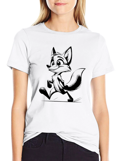 Fox Graphic Black T-Shirt