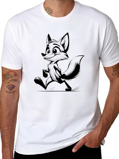 Fox Graphic Black T-Shirt