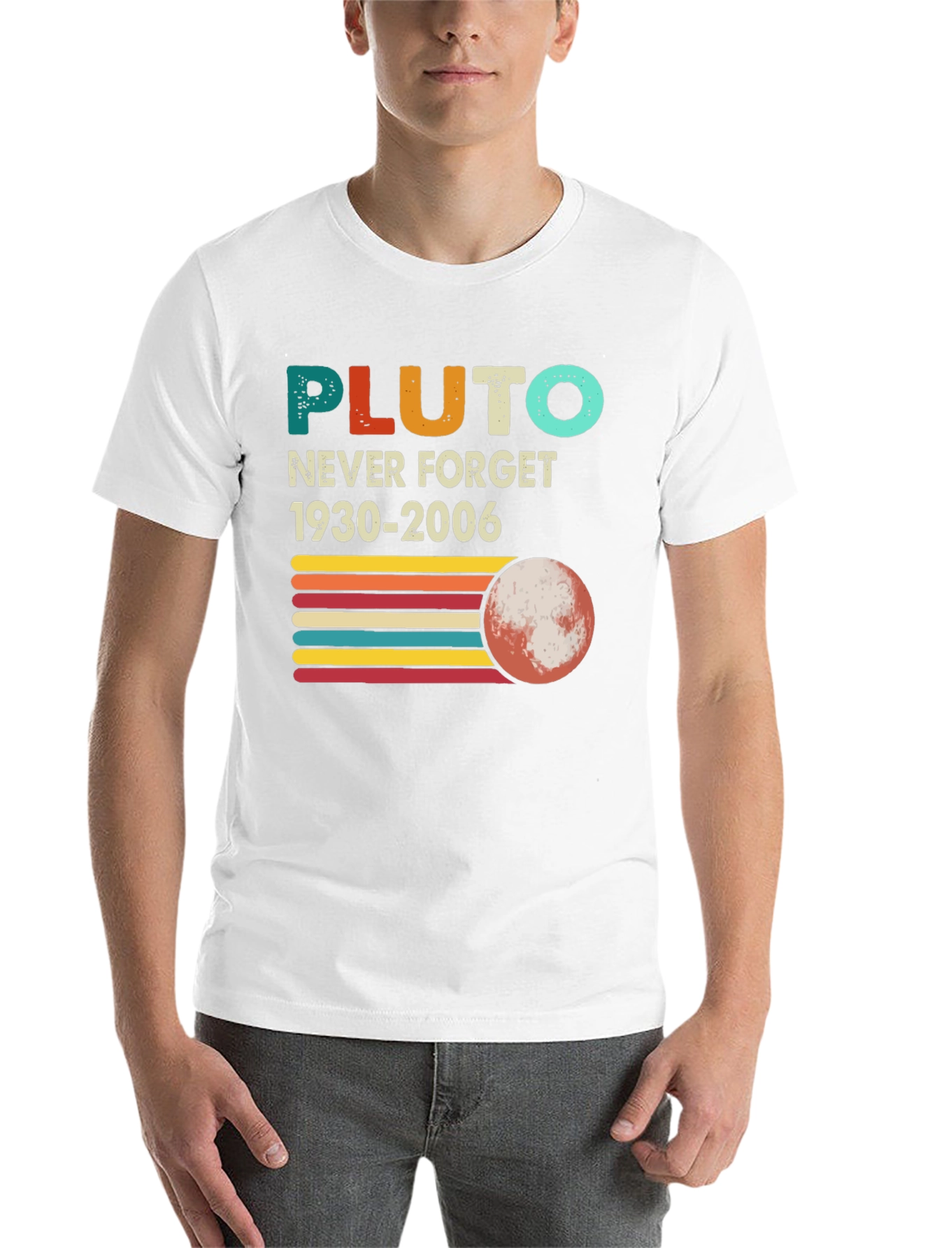 Retro Pluto Never Forget T-Shirt