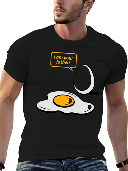 Funny Egg Father T-Shirt - Star Wars Parody