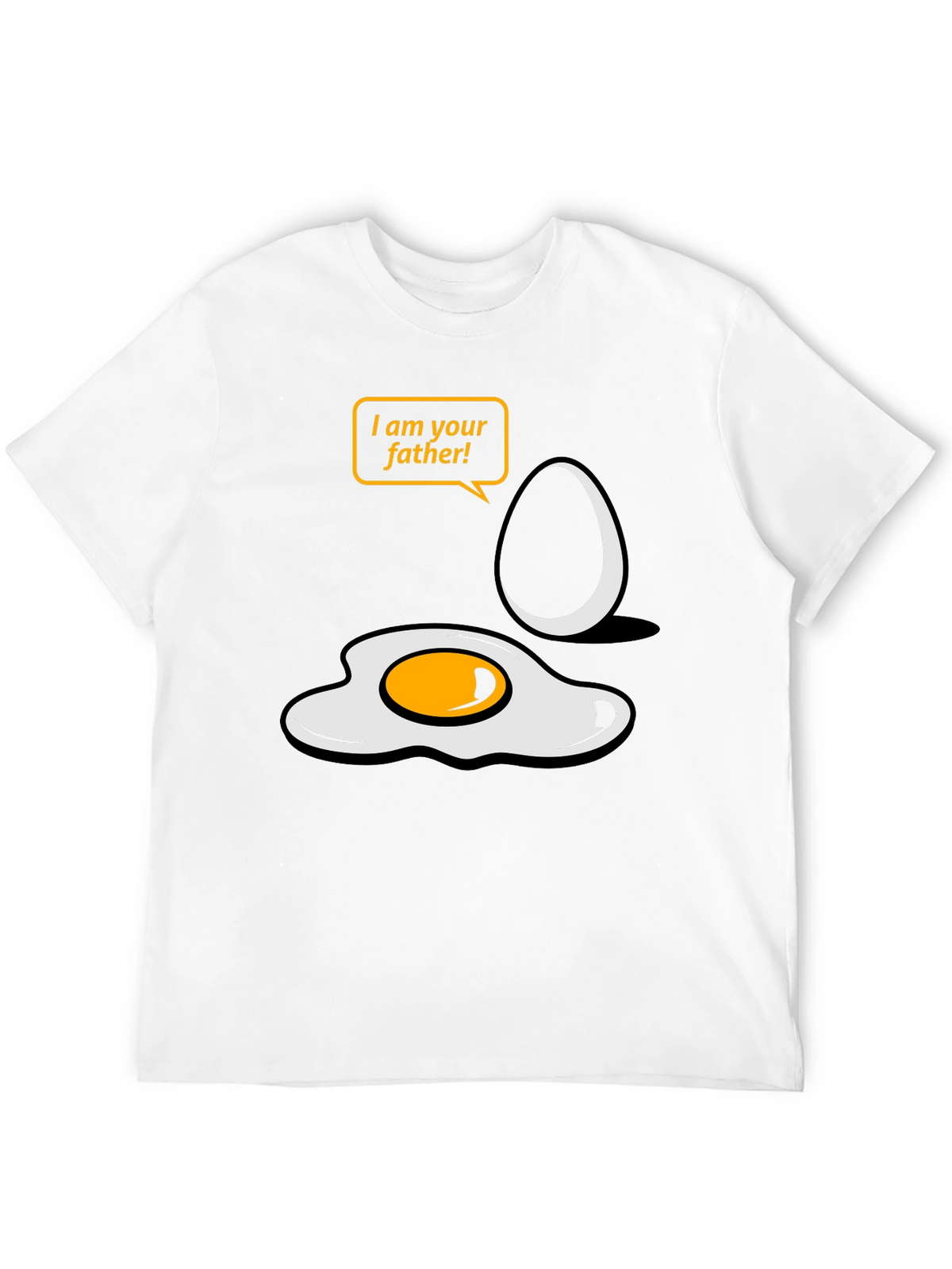 Funny Egg Father T-Shirt - Star Wars Parody