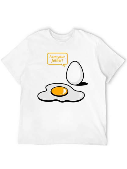 Funny Egg Father T-Shirt - Star Wars Parody