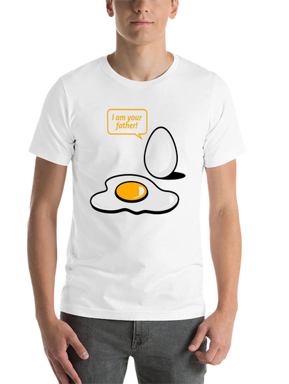 Funny Egg Father T-Shirt - Star Wars Parody