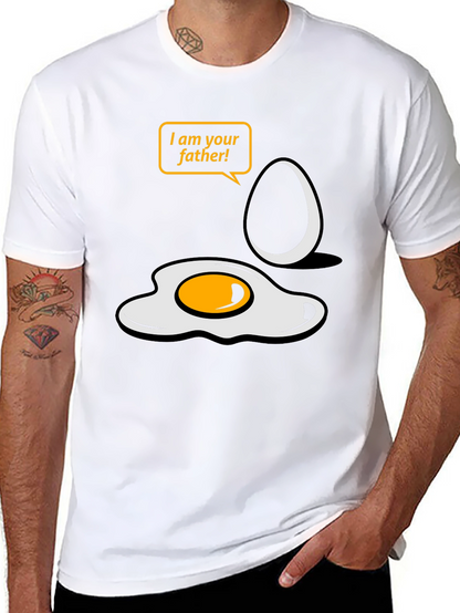 Funny Egg Father T-Shirt - Star Wars Parody