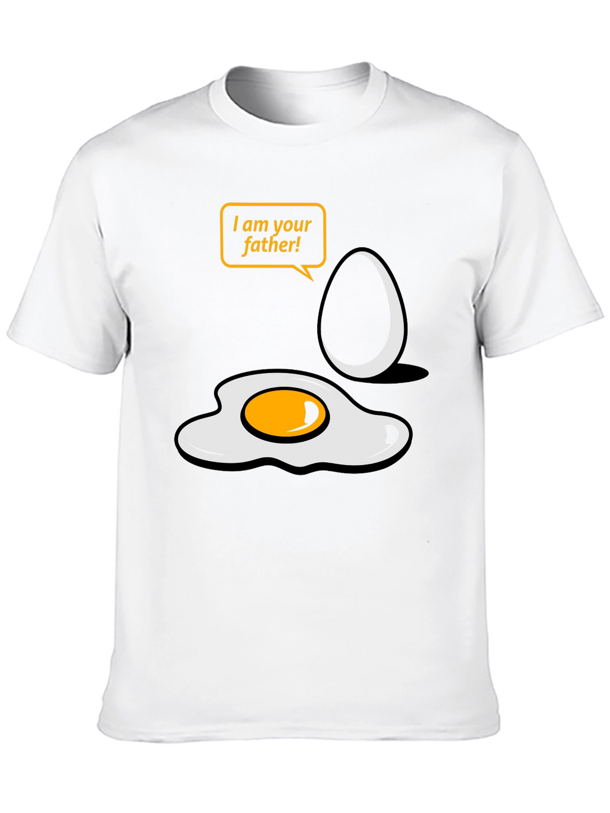 Funny Egg Father T-Shirt - Star Wars Parody