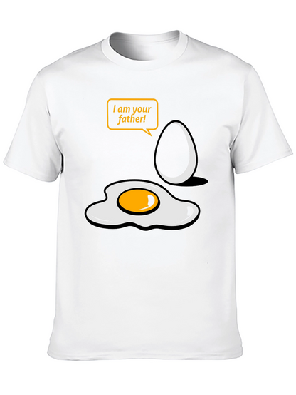 Funny Egg Father T-Shirt - Star Wars Parody