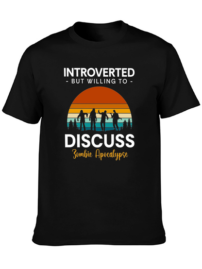 Introverted Zombie Apocalypse T-Shirt