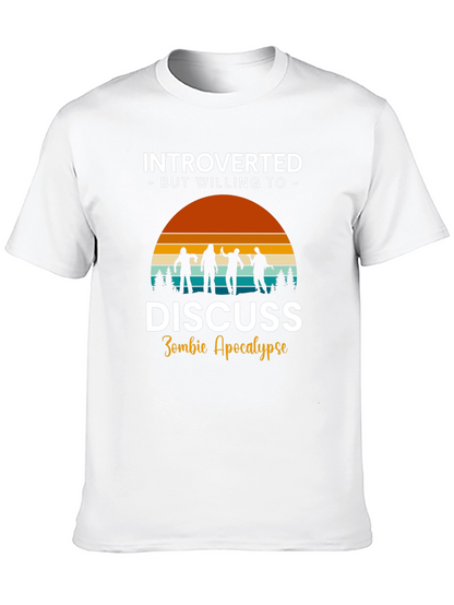 Introverted Zombie Apocalypse T-Shirt