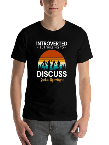 Introverted Zombie Apocalypse T-Shirt
