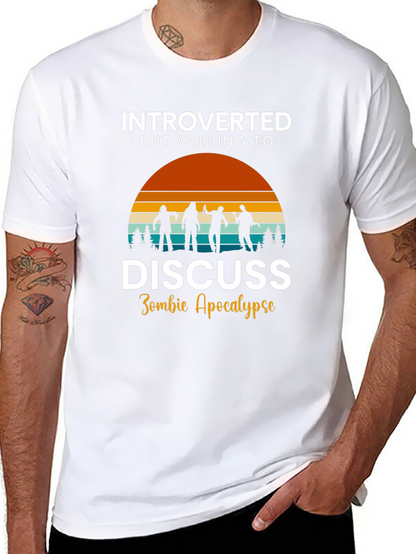 Introverted Zombie Apocalypse T-Shirt